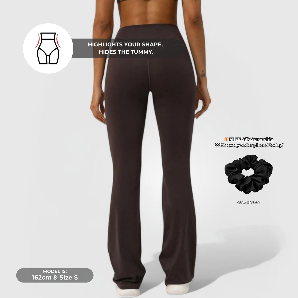 Everyday™ Flare Leggings – Mokka