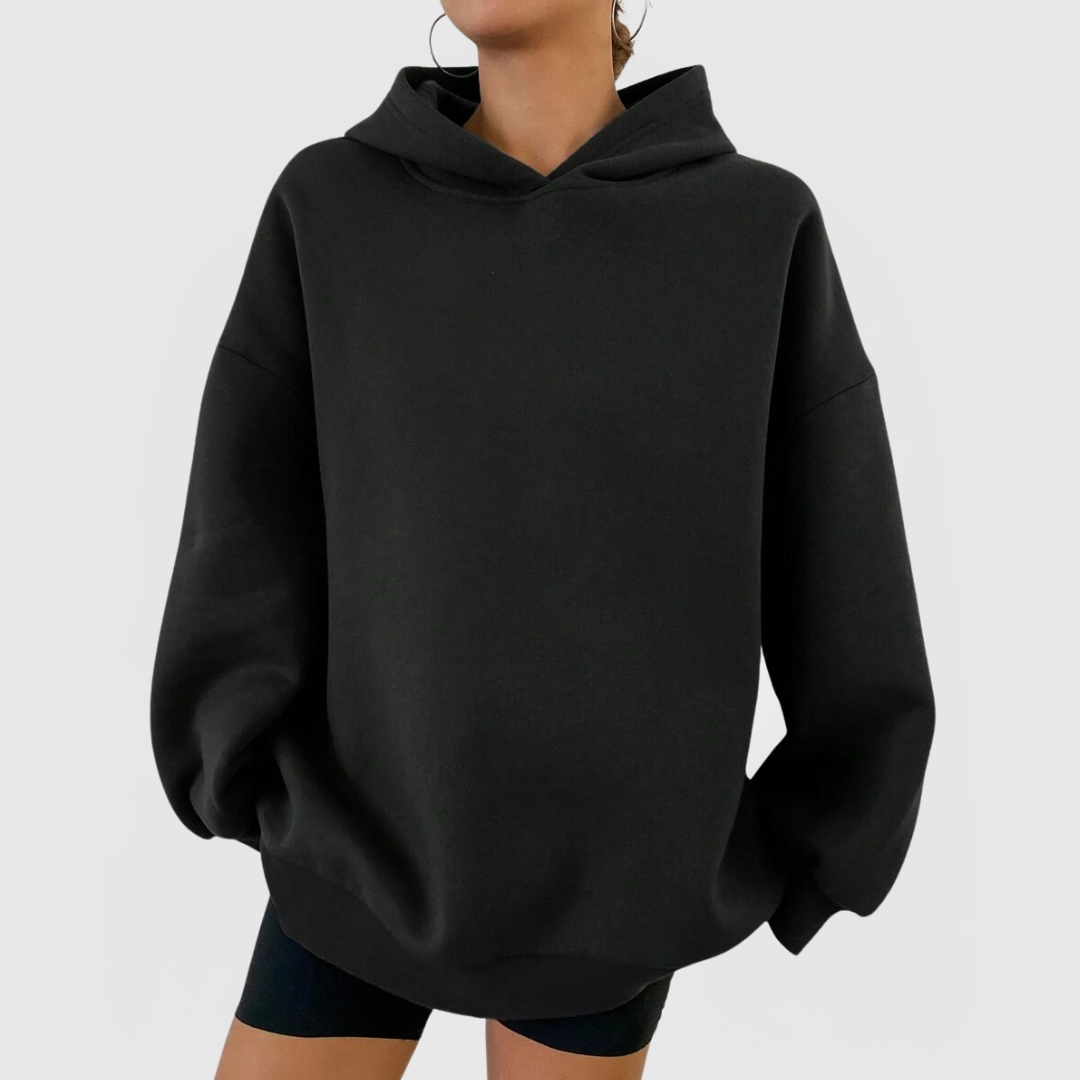 Oversized™ Essential Huppari – Musta