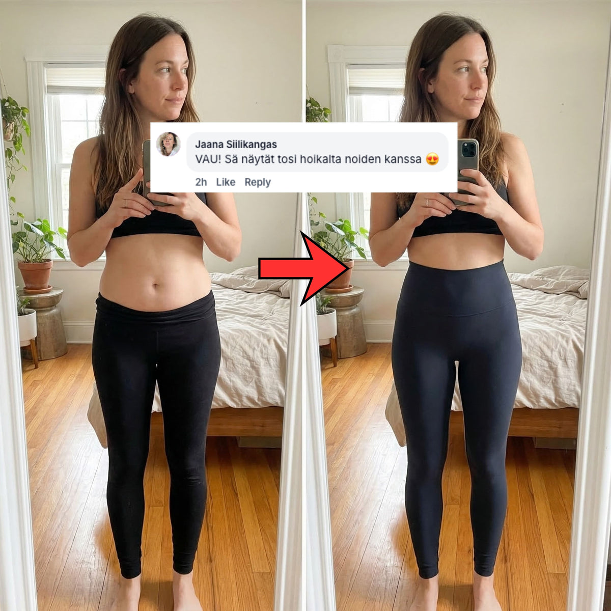 CoreHold™ Sculpt Leggings — hoikentava ilman dieettiä