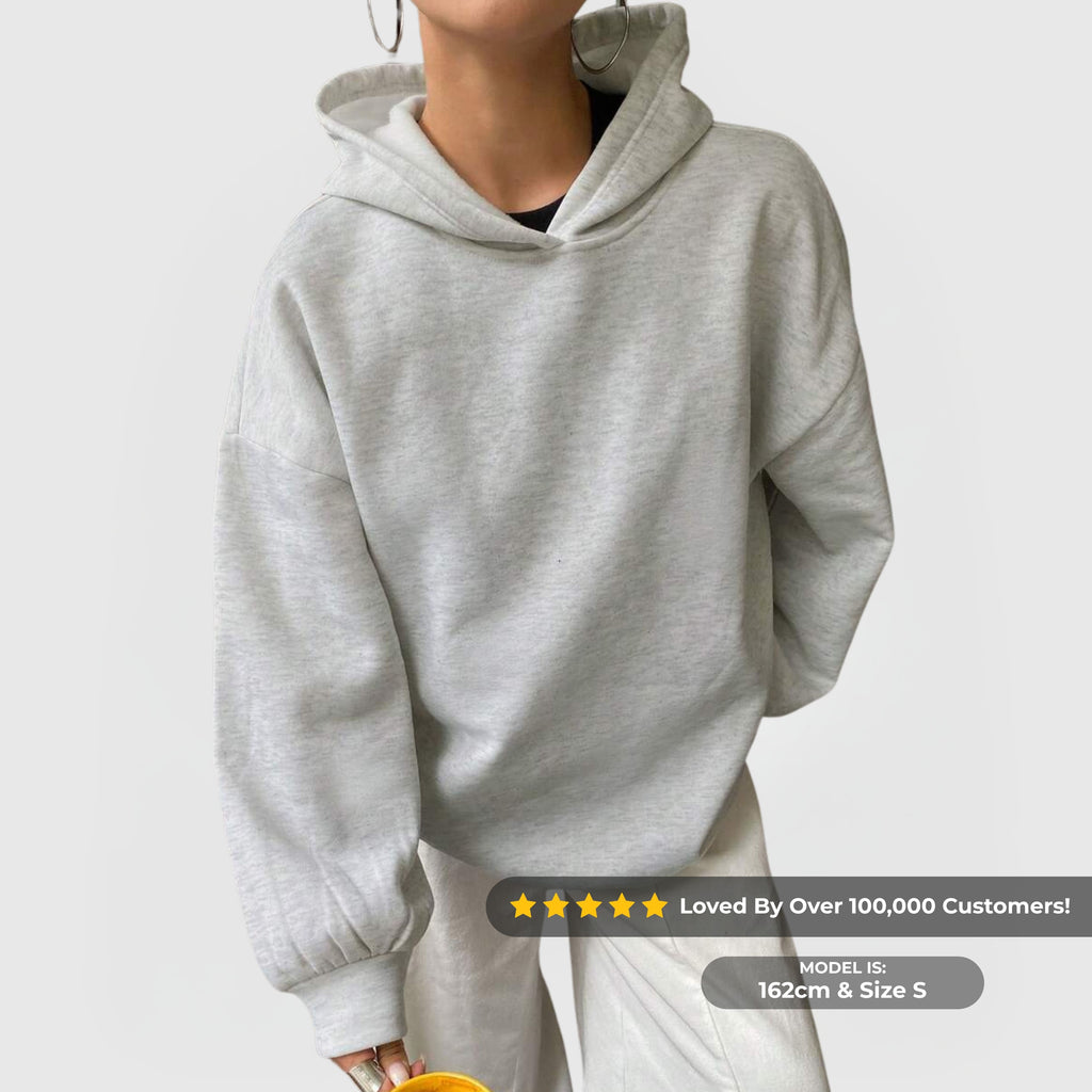Oversized™ Essential Huppari – Harmaa