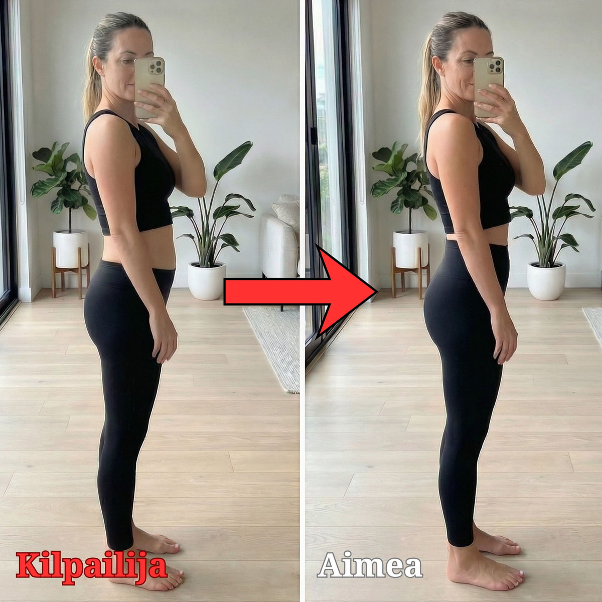 CoreHold™ Sculpt Leggings — hoikentava ilman dieettiä