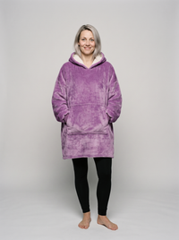 Violetti vilttihuppari