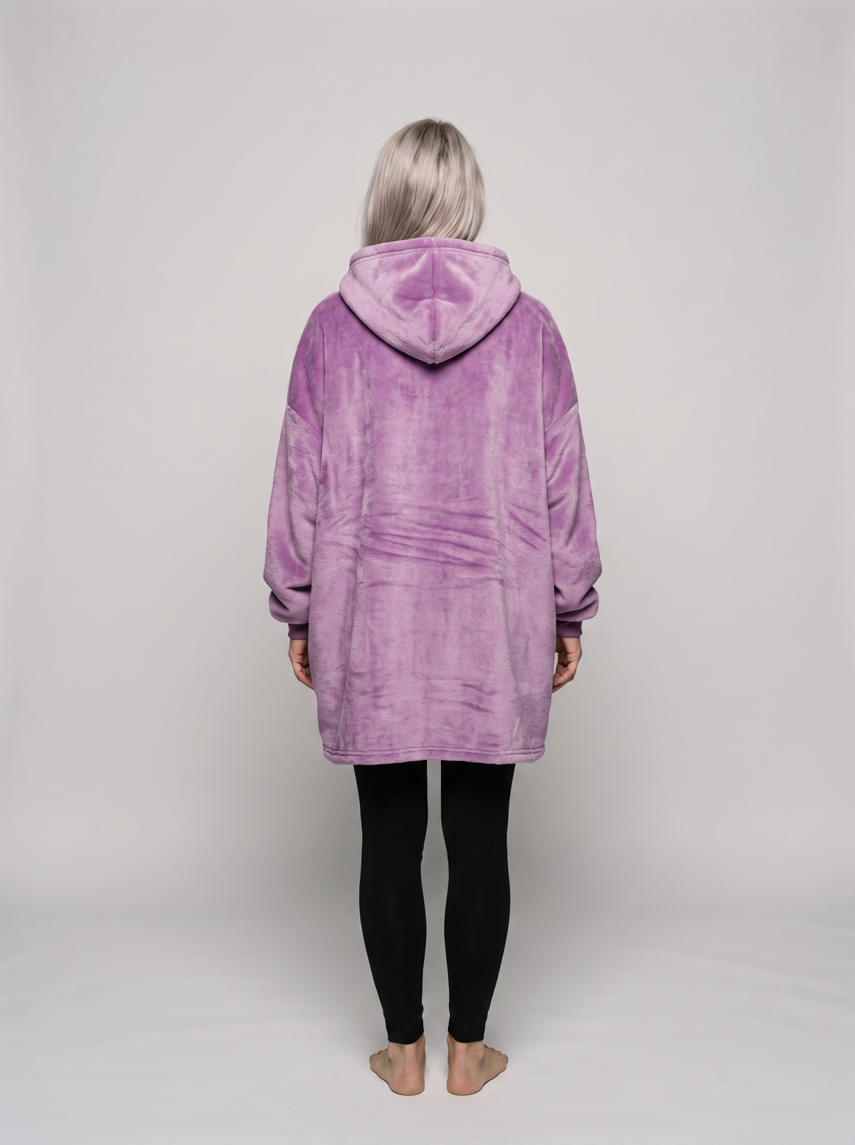 Violetti vilttihuppari